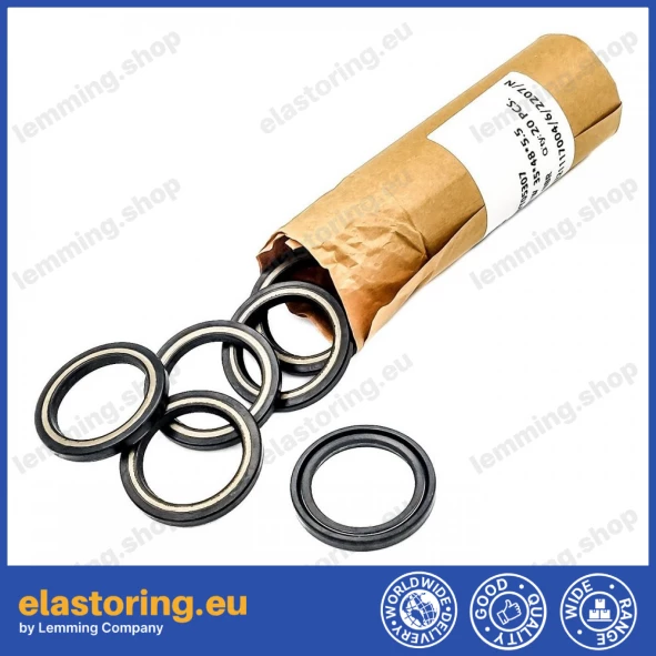 High pressure oil seal 35x48x5,5 NS01W NBR [BAHD]